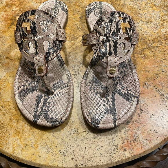 Tory Burch Miller Python - Picture 2 of 7